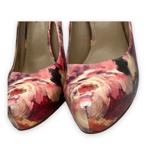 NEW BCBG Floral Print Platform Stiletto Heels Women’s Size 9M - Picture 3 of 11